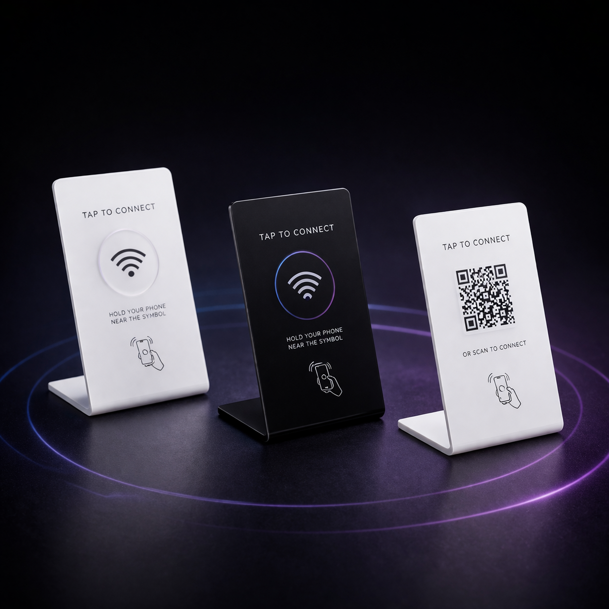 NFC Enabled Smart Standee